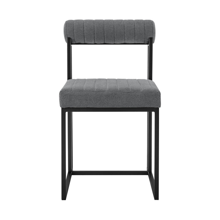 Anastasia - Dining Chair (Set of 2) - Black Legs