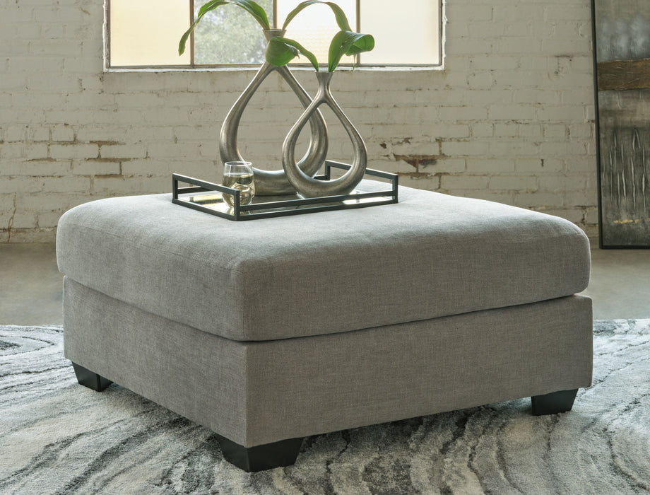 Keener - Ash - Oversized Accent Ottoman Sacramento Furniture Store Furniture store in Sacramento