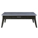 Zemocryss - Coffee Table - Marble & Dark Brown Finish Sacramento Furniture Store Furniture store in Sacramento