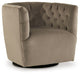 Hayesler - Cocoa - Swivel Accent Chair Sacramento Furniture Store Furniture store in Sacramento