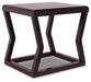 Kelton - Espresso - Rectangular End Table Sacramento Furniture Store Furniture store in Sacramento