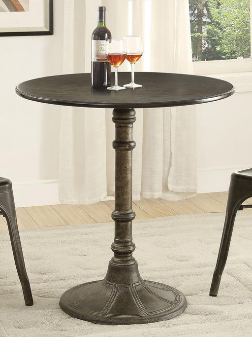 Oswego - Round Bistro Dining Table - Bronze Sacramento Furniture Store Furniture store in Sacramento