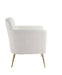 Connock - Accent Chair - White Sacramento Furniture Store Furniture store in Sacramento