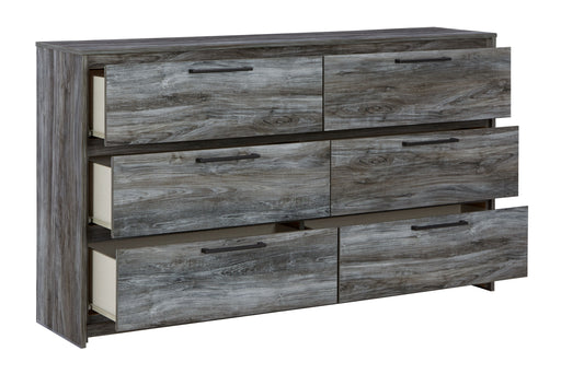 Baystorm - Gray - Six Smooth Drawer Dresser Sacramento Furniture Store Furniture store in Sacramento