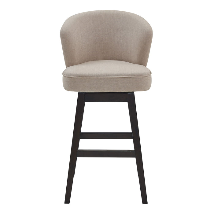 Brandy - Swivel Wood Bar Stool