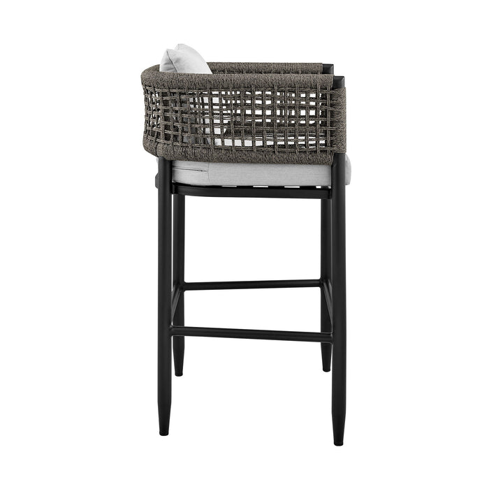 Alegria - Outdoor Patio Bar Stool With Cushions