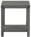 Freedan - Grayish Brown - Square End Table Sacramento Furniture Store Furniture store in Sacramento