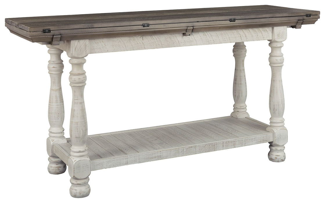 Havalance - Gray / White - Flip Top Sofa Table Sacramento Furniture Store Furniture store in Sacramento