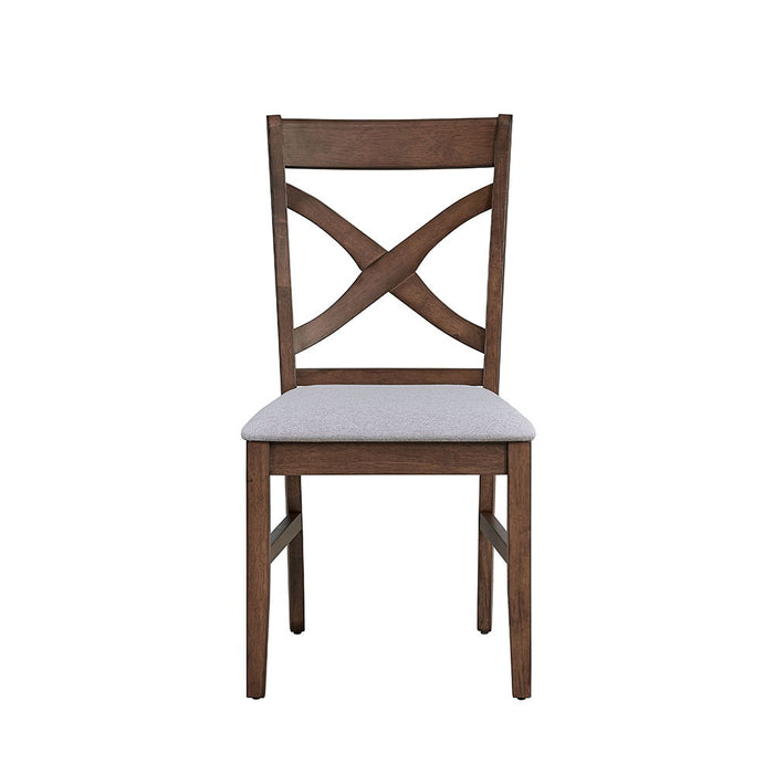 Ferris - Side Chair (Set of 2) - Brown Finish