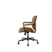 Josi - Executive Office Chair - Coffee Top Grain Leather Sacramento Furniture Store Furniture store in Sacramento