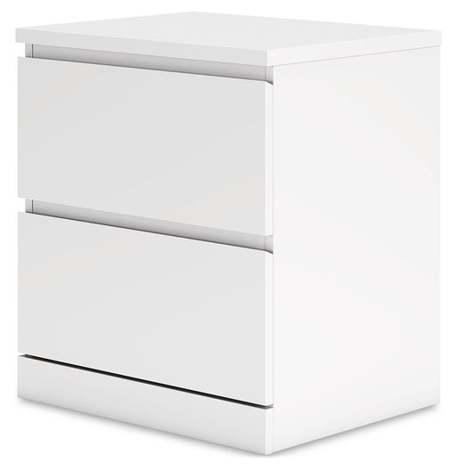 Onita - White - Two Drawer Night Stand Sacramento Furniture Store Furniture store in Sacramento