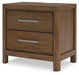 Cabalynn - Light Brown - Two Drawer Night Stand Sacramento Furniture Store Furniture store in Sacramento