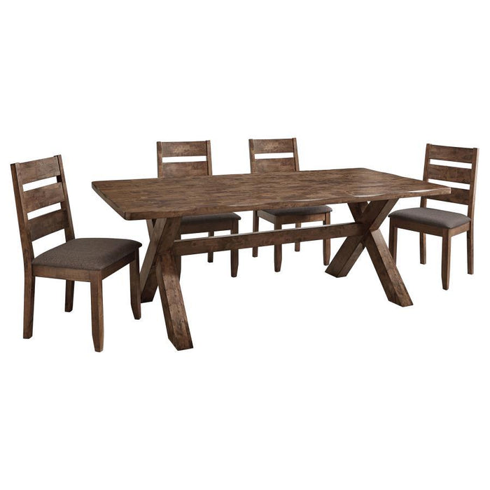 Alston - Rustic Trestle Dining Room Set