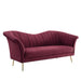 Callista - Sofa - Red Velvet Sacramento Furniture Store Furniture store in Sacramento