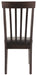 Hammis - Dark Brown - Dining Uph Side Chair (Set of 2) Sacramento Furniture Store Furniture store in Sacramento