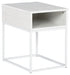 Deznee - White - Rectangular End Table Sacramento Furniture Store Furniture store in Sacramento