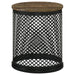 Aurora - Round Accent Table With Drum Base - Natural And Black Sacramento Furniture Store Furniture store in Sacramento