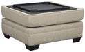 Luxora - Bisque - Ottoman With Storage Sacramento Furniture Store Furniture store in Sacramento