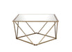 Fogya - Coffee Table - Mirrored & Champagne Gold Finish Sacramento Furniture Store Furniture store in Sacramento