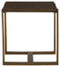 Balintmore - Brown / Gold Finish - Rectangular End Table Sacramento Furniture Store Furniture store in Sacramento