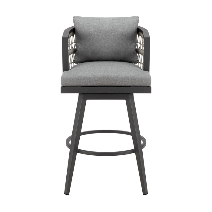 Zella - Outdoor Patio Swivel Bar Stool