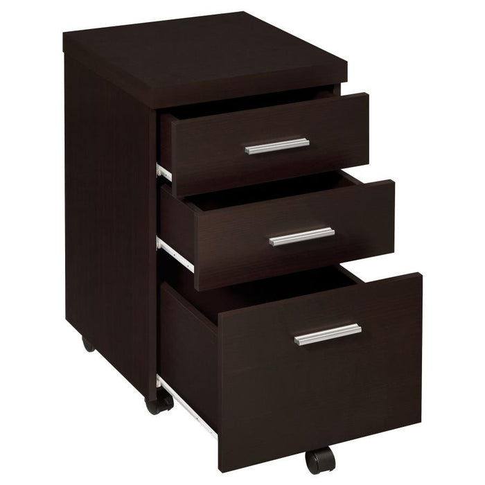 Skylar - 3-Drawer Mobile File Cabinet Sacramento Furniture Store Furniture store in Sacramento