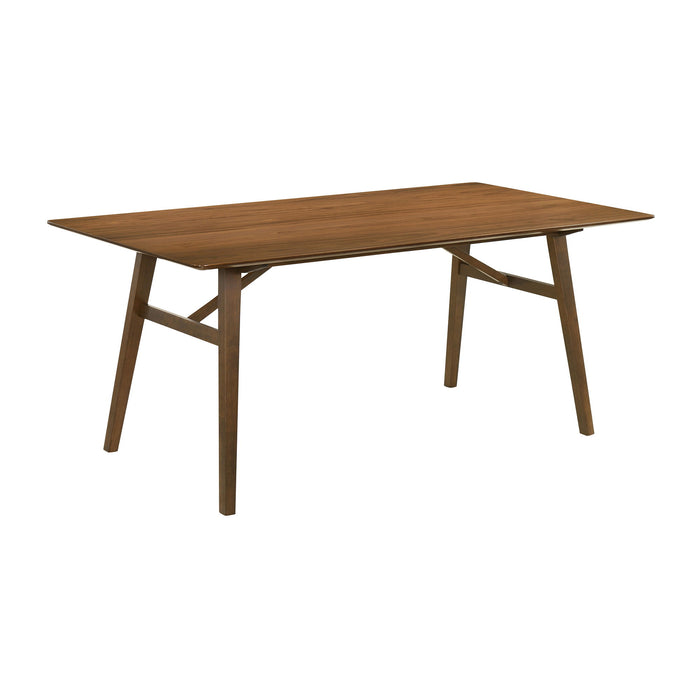 Channell - Walnut Wood Dining Table Set