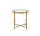 Charrot - End Table - Gold Finish Sacramento Furniture Store Furniture store in Sacramento