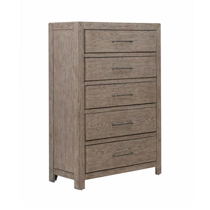 Skyview Lodge - 5 Drawer Chest - Light Brown