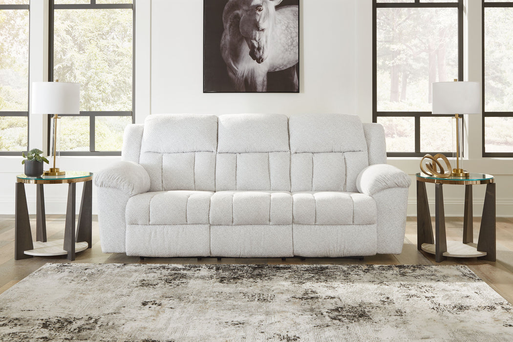 Frohn - Snow - Reclining Sofa