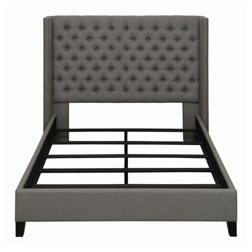 Bancroft - Demi-wing Upholstered Bed Sacramento Furniture Store Furniture store in Sacramento