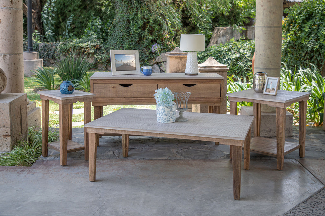 Tulum - Bar Height Sofa Table - Golden Brown