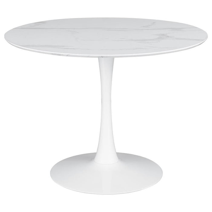 Arkell - Round Pedestal Dining Table Sacramento Furniture Store Furniture store in Sacramento