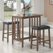 Oleander - 3 Piece Counter Height Set - Nut Brown Sacramento Furniture Store Furniture store in Sacramento