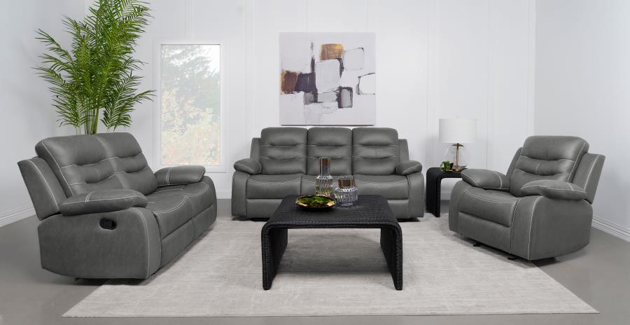 Nova - Upholstered Motion Reclining Sofa Set