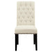 Alana - Tufted Back Upholstered Side Chairs (Set of 2) - Beige Sacramento Furniture Store Furniture store in Sacramento