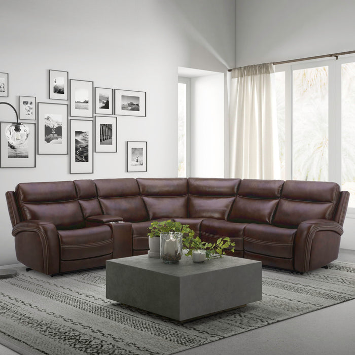 Blair - 6 Piece Sectional - Cognac