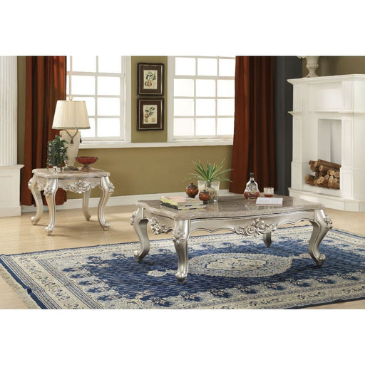 Bently - Coffee Table - Marble & Champagne Sacramento Furniture Store Furniture store in Sacramento