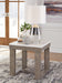 Loyaska - Brown/ivory - Square End Table Sacramento Furniture Store Furniture store in Sacramento