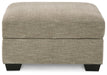 Creswell - Stone - Ottoman With Storage Sacramento Furniture Store Furniture store in Sacramento