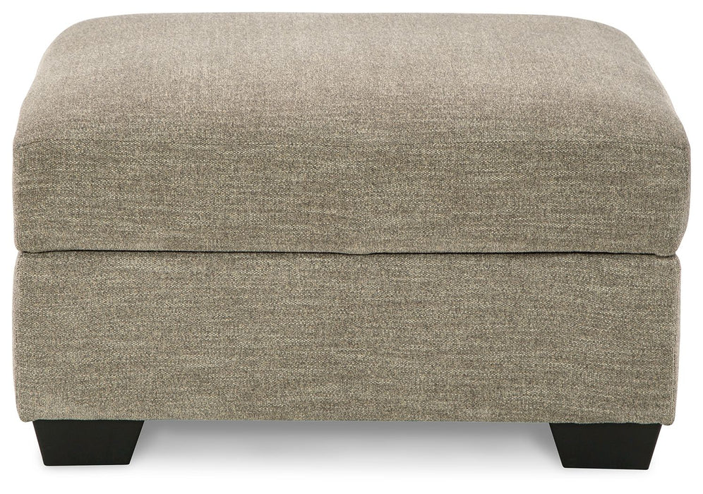 Creswell - Stone - Ottoman With Storage Sacramento Furniture Store Furniture store in Sacramento