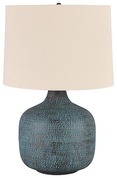 Malthace - Patina - Metal Table Lamp Sacramento Furniture Store Furniture store in Sacramento