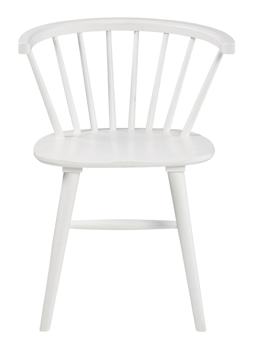 Grannen - White - Dining Room Side Chair (Set of 2) Sacramento Furniture Store Furniture store in Sacramento