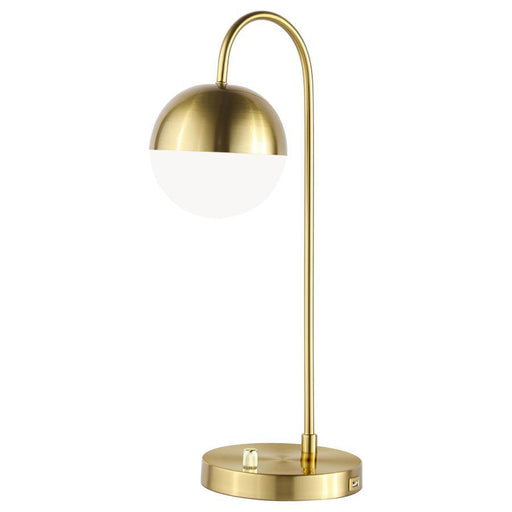 Merrick - Round Arched Table Lamp - Gold Sacramento Furniture Store Furniture store in Sacramento