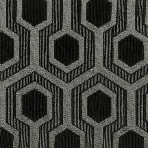 Jansen - Hexagon Patterned Accent Chair - Gray And Black Sacramento Furniture Store Furniture store in Sacramento