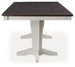 Darborn - Gray / Brown - Dining Table Sacramento Furniture Store Furniture store in Sacramento