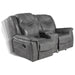 Conrad - Upholstered Motion Loveseat - Cool Gray Sacramento Furniture Store Furniture store in Sacramento