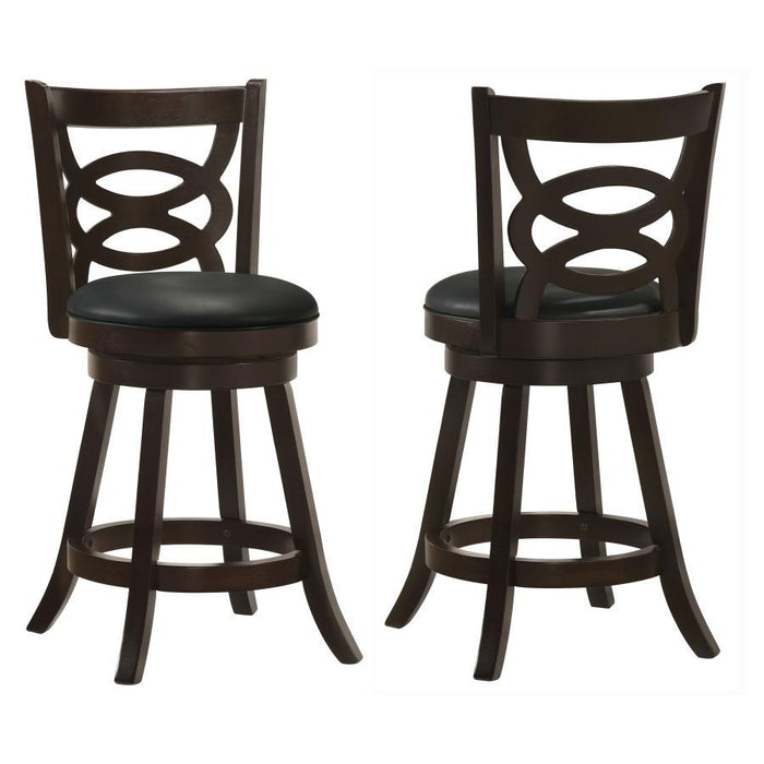 Calecita - Swivel Stools with Upholstered Seat (Set of 2) Sacramento Furniture Store Furniture store in Sacramento