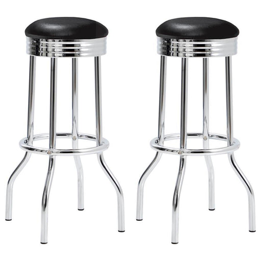 Theodore - Upholstered Top Bar Stools (Set of 2) Sacramento Furniture Store Furniture store in Sacramento