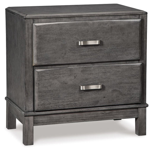 Caitbrook - Gray - Two Drawer Night Stand Sacramento Furniture Store Furniture store in Sacramento